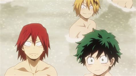 Kirishima Eijirou Midoriya Izuku And Kaminari Denki Boku No Hero