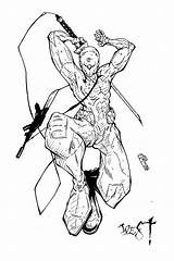 Gear Metal Coloring Fox Gray Rez Ink Hi Drawings 1350px 12kb Deviantart sketch template
