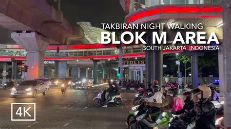 Jalan Malam Takbiran Dari Blok M Masjid Agung Al Azhar ︎ Takbiran Night