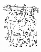 Farm Coloring Pages Kids Color Children Printable Beautiful Print Justcolor sketch template