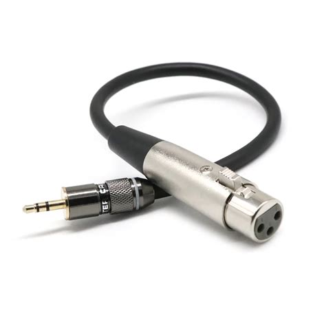 pin mm headphone male stereo trs jack  xlr female microphone cable cm gdeals