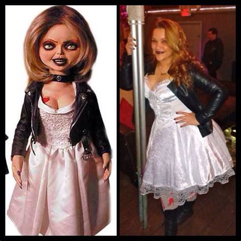 Bride Of Chucky Costume Halloween With Images Bride Of
