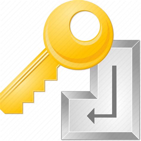Access Key Enter Keyboard Login Password Safety Security Icon