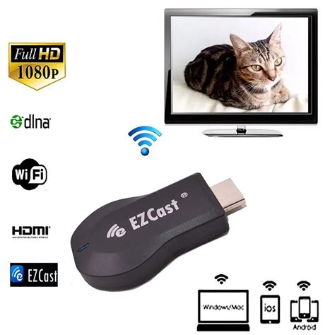 ezcast tv stick google chromecast miracast dongle p hdmi wifi display android mini pc dlan