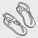 Huarache Sandalias Sandalen Sandal Ausmalbilder Sandalia Ultracoloringpages Flops Printable Chancletas Zapato Shoe Malvorlagan Malvorlage sketch template