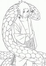 Naruto Coloring Pages Sasuke Comments sketch template