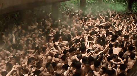 Japan S Naked Festival Is A Sea Of Man Butt