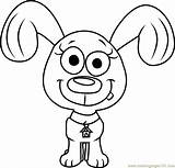 Pound Puppies Coloring Pages Rebound Coloringpages101 Puppy sketch template