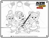 Coloring Alvin Chipmunks Printable Chipettes Chip Road Pages Sheets Activities Ray Activity Win Blu Printables Movie Click Reelmama Chippettes Fun sketch template