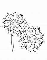Coloring Sunflower Sonnenblume Colorat Primavara Ausmalbild Planse Malvorlagen Plansa Voturi Vizite Bestcoloringpagesforkids Letzte sketch template