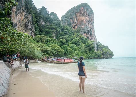 rainy days at the beautiful ao nang beach ensquared♡aired