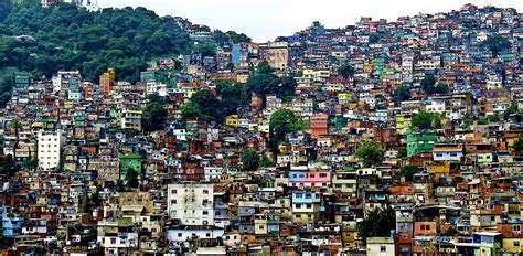 slums  favela brazil