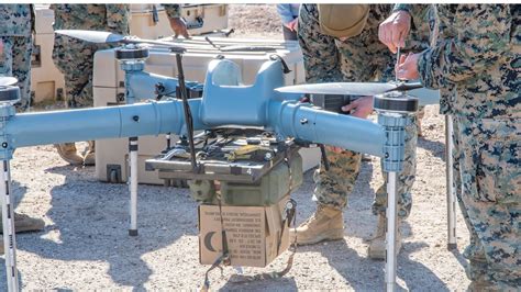 marine corps successfully tests  cargo drones