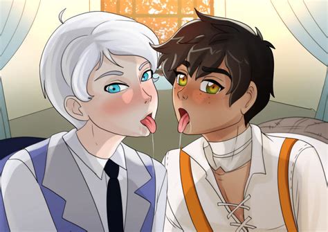 just a completely innocent picture of two guys rwby