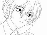 Pages Coloring Host Club Ouran High School Tamaki Colouring Shcool Trending Days Last sketch template