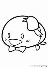Tsum Coloring Pages Disney Print sketch template