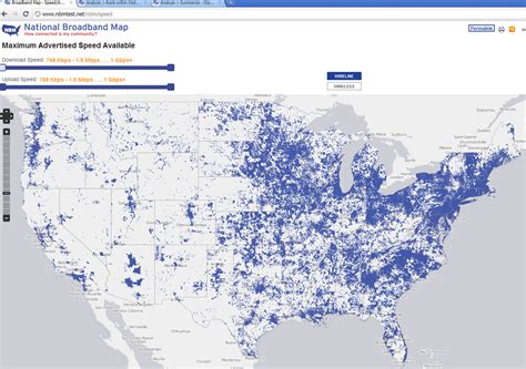 Ntia Launches National Broadband Map Department Of Commerce