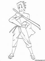 Naruto Sasuke Uchiha Cartoons sketch template