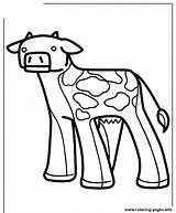 Minecraft Coloring Cow Cartoon Pages Printable Drawing Getdrawings Info sketch template