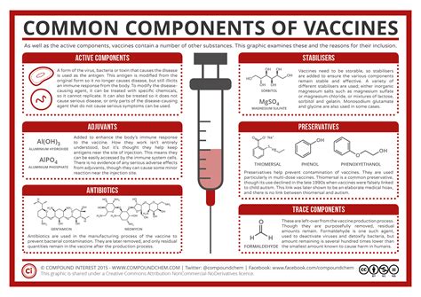 compound interest  summary  common vaccine components