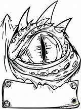 Coloring Pages Eyes Scary Getcolorings sketch template