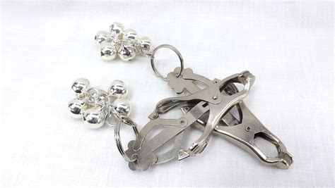 nipple clamps body clamps clover clamps with bells butterfly clamp bdsm