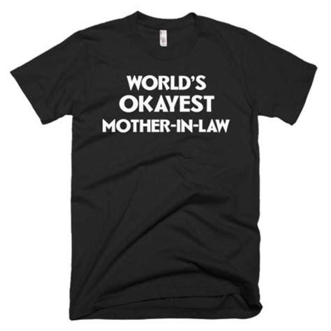 Mother In Law T Shirt Mother In Law Tee Ts Best Mother Etsy