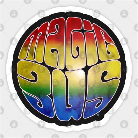 magic bus musical sticker teepublic