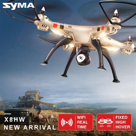 quadcopter syma xhw fpv rc drone  wifi hd camera real time sharing  ch  axis