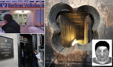 hatton garden raid dna may be found from berlin theft two years ago daily mail online
