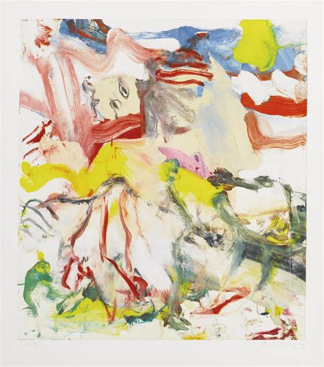 willem de kooning figures  landscape vi   stock ica philadelphia