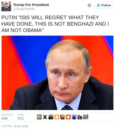 Fact Check Putin Quote Criticizes Obama