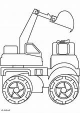 Tracteur Remorque Tractopelle Colorier Largement Impressionnant Charmant Disposition Tout Danieguto sketch template
