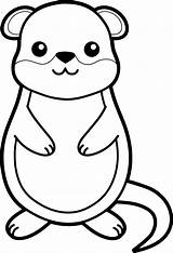 Groundhog Wecoloringpage Clipartmag sketch template