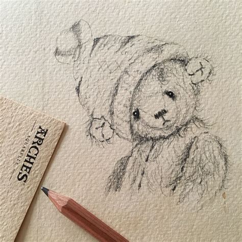 drawing   artist teddy bear  pencil teddy bear drawing teddy