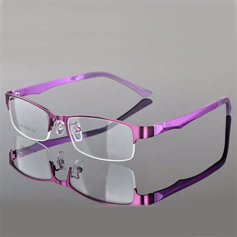 reven jate  rimless eyeglasses frame optical prescription semi rim