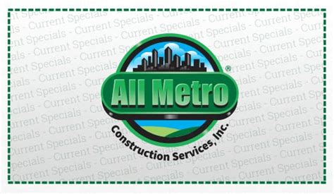 current specials  metro service companies