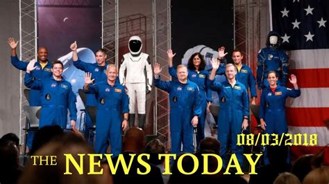 nasa names astronauts   manned  space launches