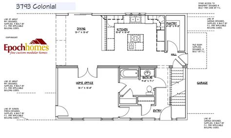 custom colonial  fuller modular homes