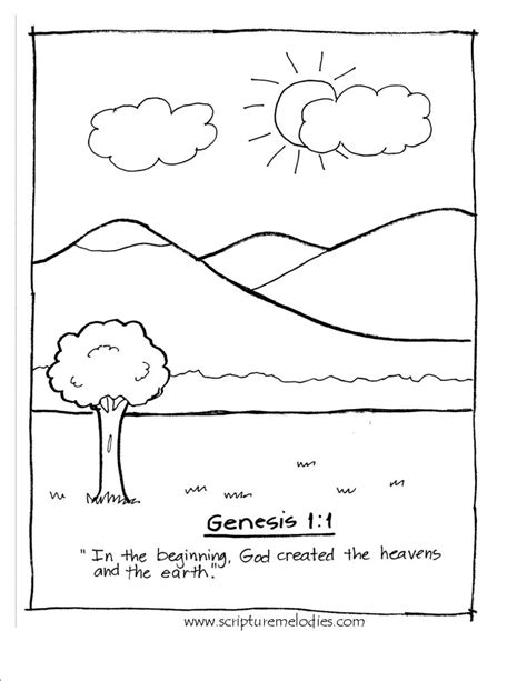 genesis  coloring pages zsksydny coloring pages