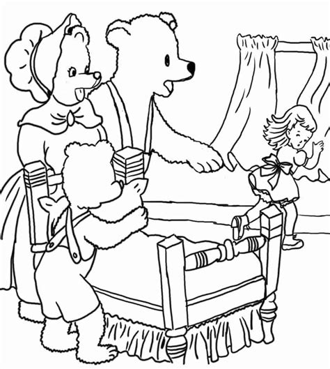 goldie  bear coloring pages  getdrawings