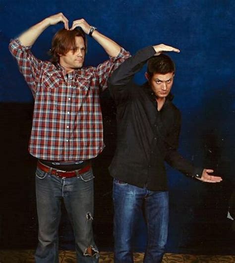 Pin By Daniela On Spn Photo Ops Supernatural Funny Jared And Jensen