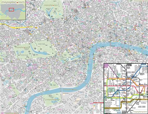 large london maps     print high resolution