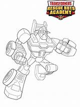 Hoist Bots Rescue Transformers Kleurplaat Malvorlage Stimmen sketch template