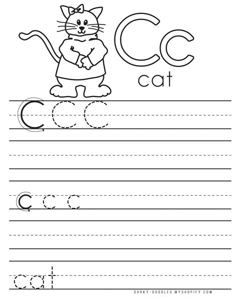 printable letter  tracing worksheets