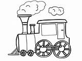 Locomotive Transports Coloriages Moyens Moyen Enfantins Imagier sketch template