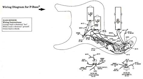 fender precision bass  wiring diagram wiring diagram