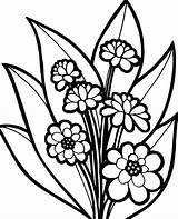 Bud Colouring Blossom sketch template