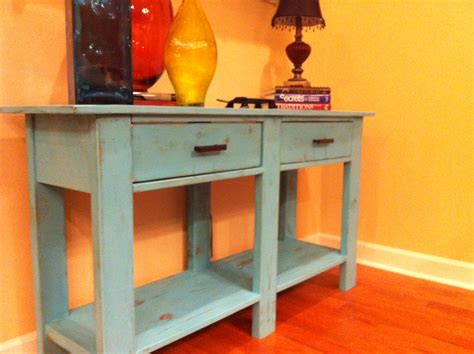 ana white benchwright console table diy projects