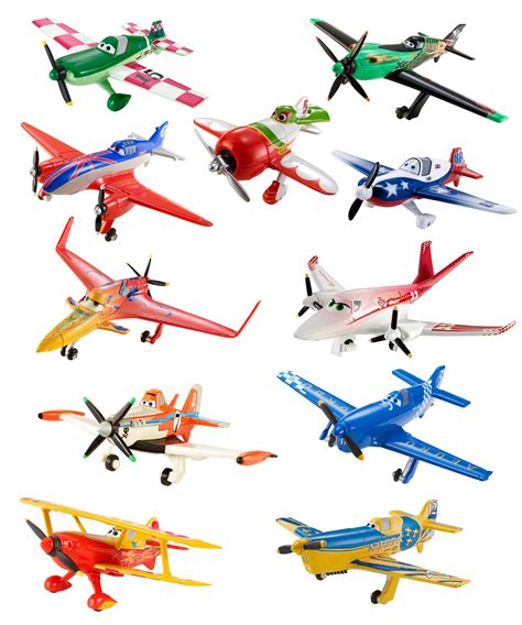 amazoncom disney planes diecast plane collection  pack toys games disney planes